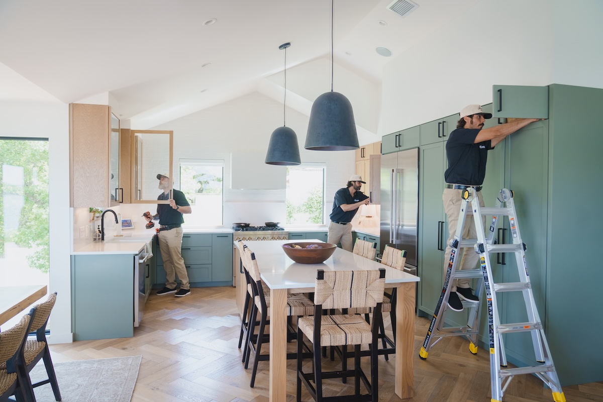 Kitchen remodeling and cabinetry work by Monty's